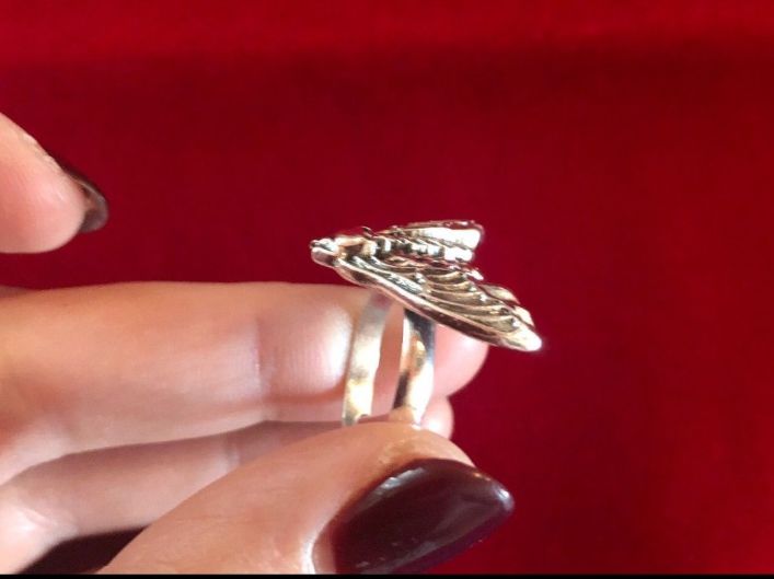 Anelli: Ring Motte ( one Size) – Nuovo e nell'imballaggio originale da Gams venduto da Mariawicca 2
