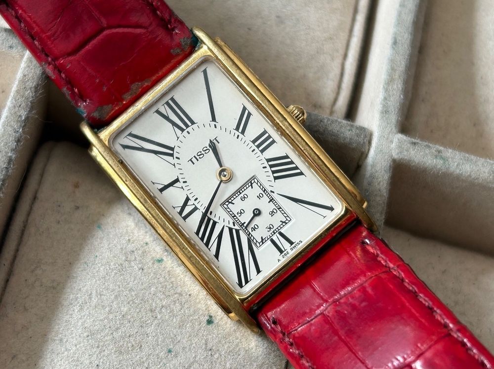 Montre Performer Tank - Plaqué Or - Quartz - Femme - Occasion