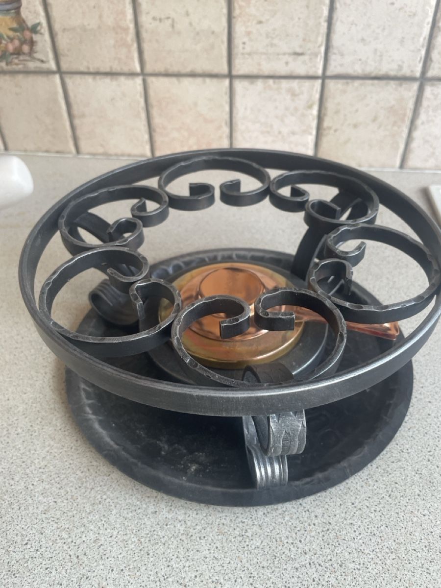 Migros Set di piatti: Caquelon à fondue et 6 assiettes  – Usato da Vernier venduto da Cocopschit 1