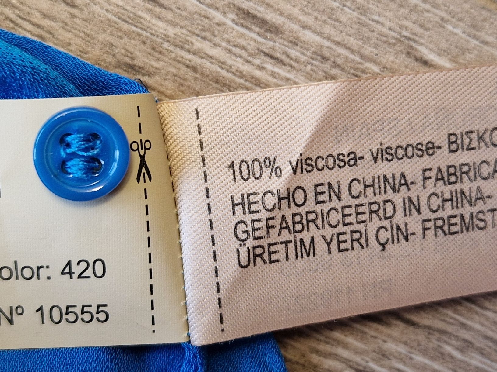 Massimo Dutti Tops: Blaue Massimo Dutti Top-Bluse, EU 34, Viskose-Top – Neu (gemäss Beschreibung) aus Wettingen von mor_76q7 1