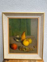Super tableau peint sur bois (nature morte) signé E. Varest