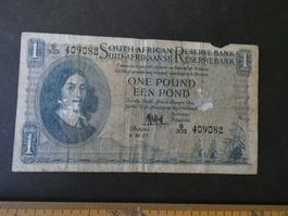 Südafrika 1957, 1 Pound