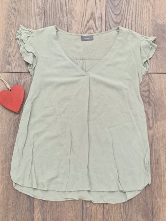 Damen Bluse Yessica mintgrün Gr 42 guter Zustand