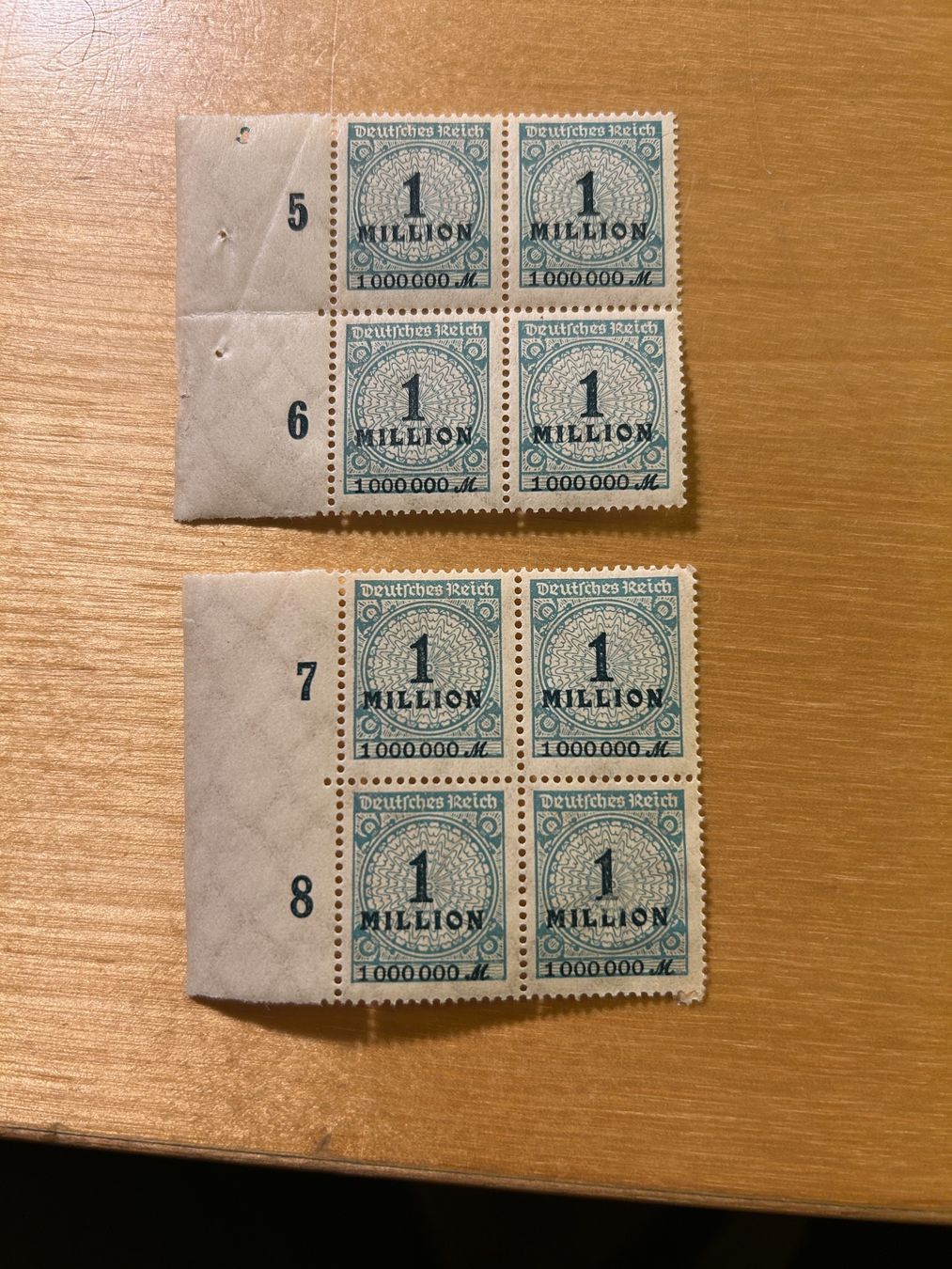 Tutti i francobolli: Briefmarken Deutsches Reich 1 Million – Nuovo (secondo la descrizione) da Unterentfelden venduto da goodproducts