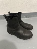 Boots Esprit black leather size 34 good condition