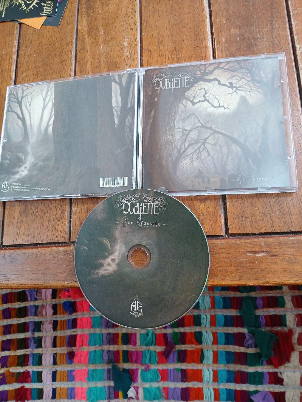 CDs: oubliette- the passage  – D'occasion à St-Cergue par VeganWarrior
