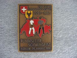 BUNDESFEIER SCHWINGFEST 1991 FLÜELEN