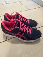 Asics Laufschuhe dunkelblau pink Grösse 40 gebraucht