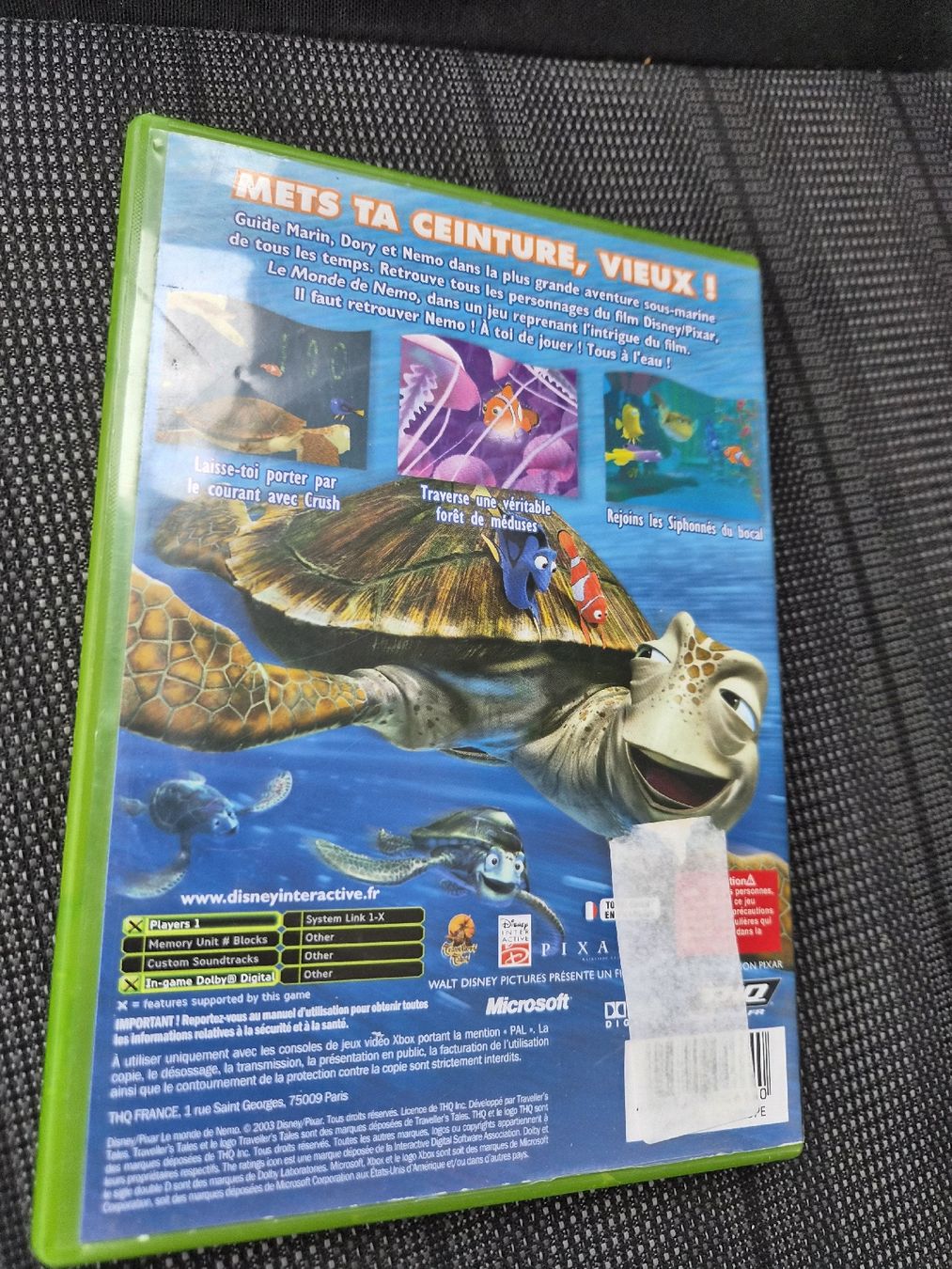 Microsoft Giochi: Le Monde de Nemo - Xbox - – Usato da La Joux FR venduto da car_ck96 2