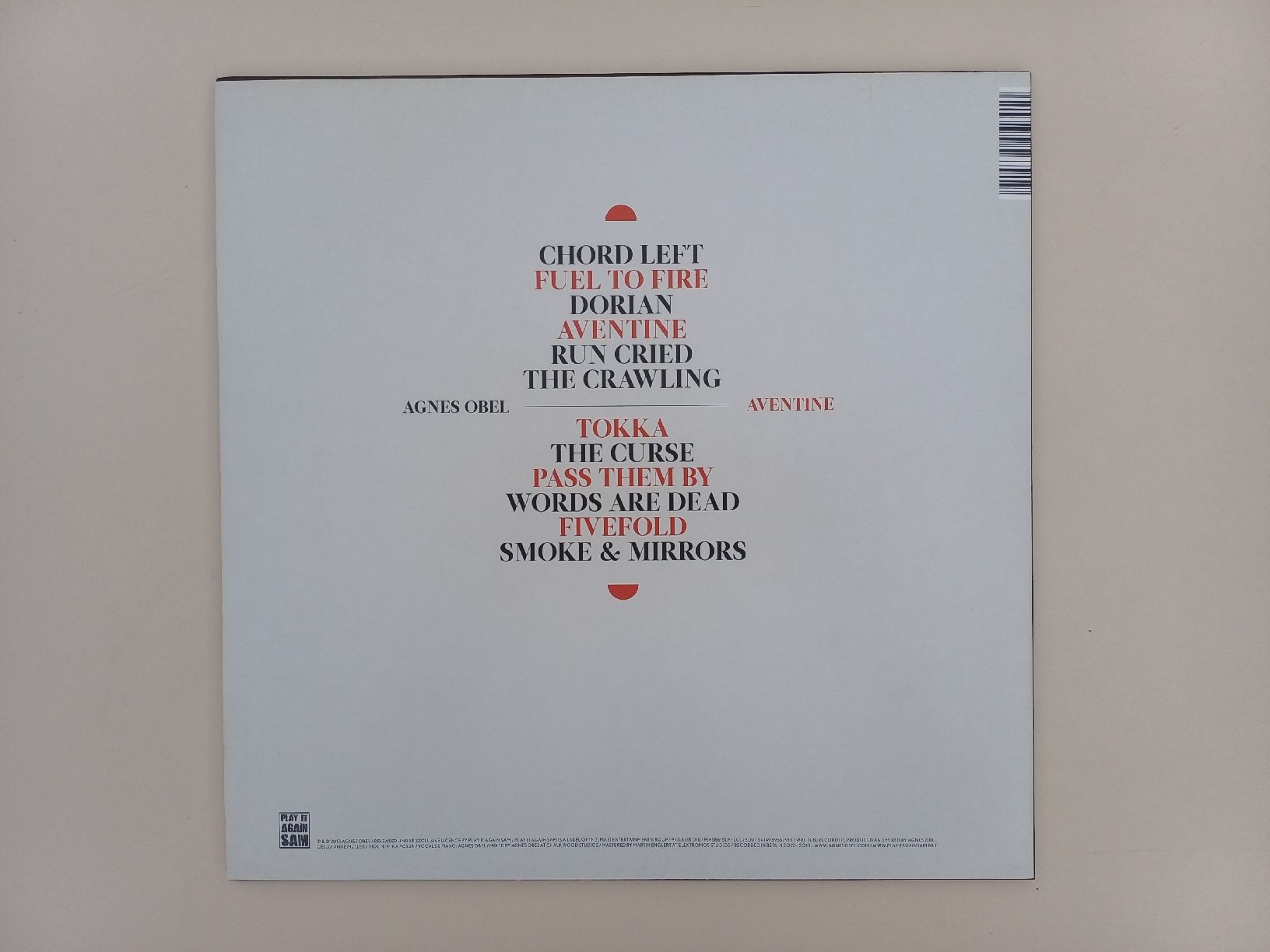 Dischi in vinile: Agnes Obel "Aventine" LP neuf – Nuovo (secondo la descrizione) da Begnins venduto da Drastic-Sound 1