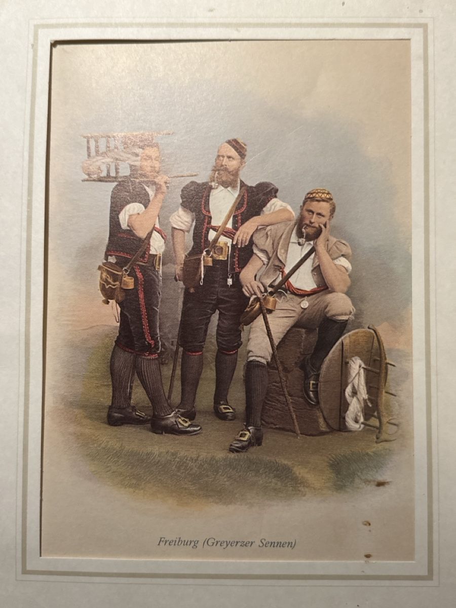 Poster & Bilder: Original Schweizer Trachtenbilder, 5 Stk. – Gebraucht aus Zürich von Chaeffeler 5