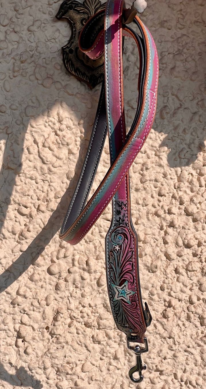 MICHUR Stardust Hundeleine Leder Sternmuster 150 cm NEU (Neu und  originalverpackt) in Aarau fr CHF 39  mit Lieferung auf Ricardo kaufen