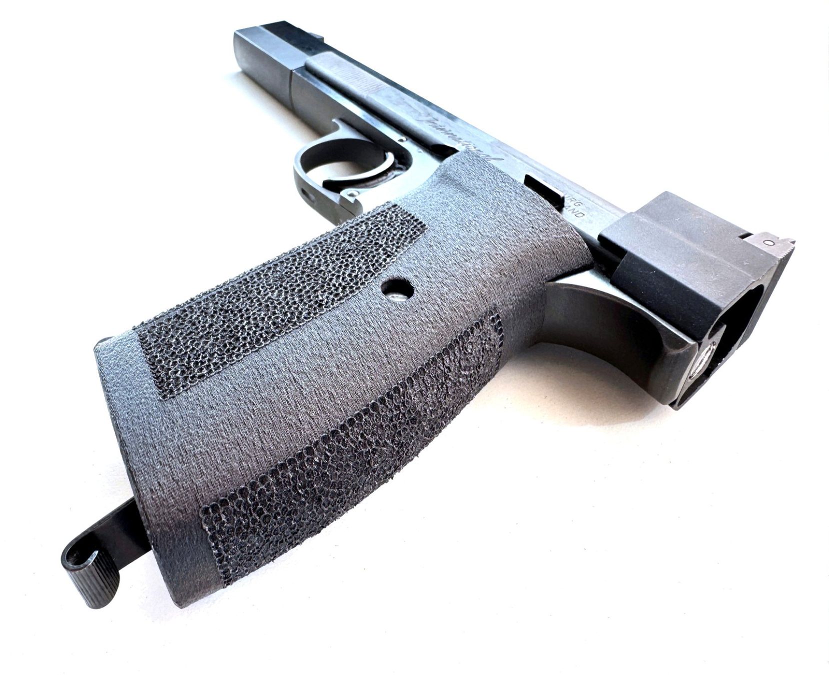 Tiro a segno: Hämmerli 208 / 215 Griffschale "Stipple" – Nuovo e nell'imballaggio originale da Altdorf UR venduto da TriNi1291 4