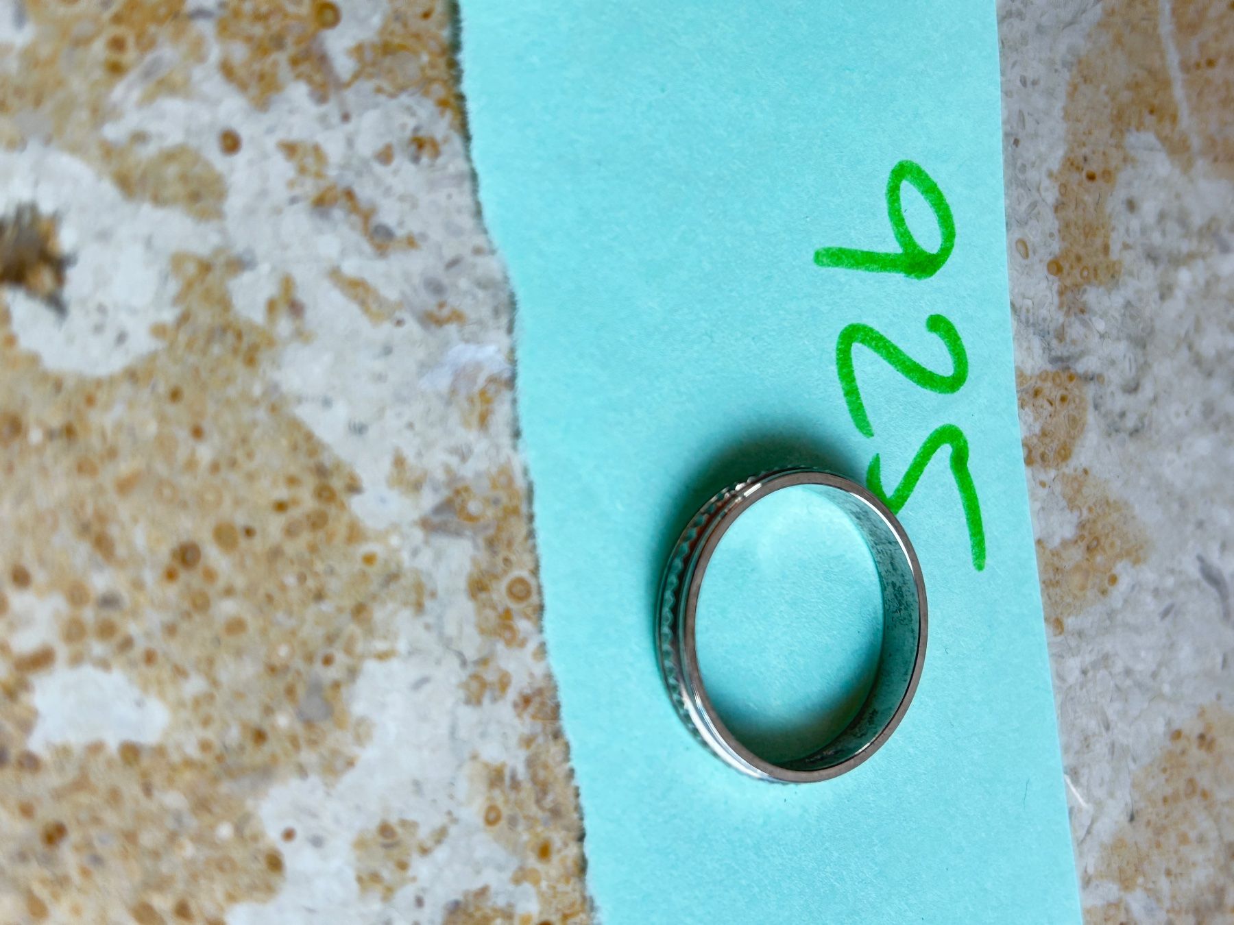 Ringe: Silberner Ring Discomuster Grösse 59 – Gebraucht aus Laufen von Bellavitaboom 4