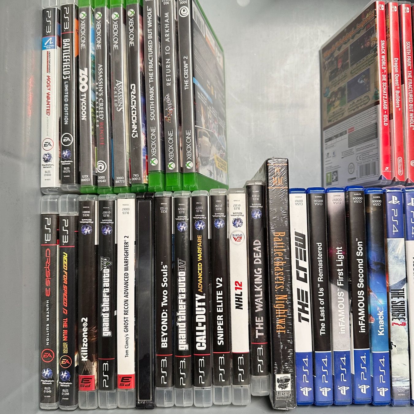Spiele: Über 100 Spiele - Switch, PS4, PS3, Xbox One, Xbox 360 – Gebraucht aus Lommis von Ingoeli