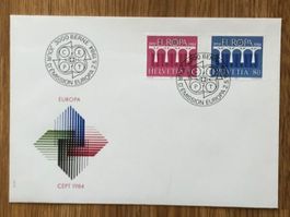 FDC Europa Cept 2.5.1984