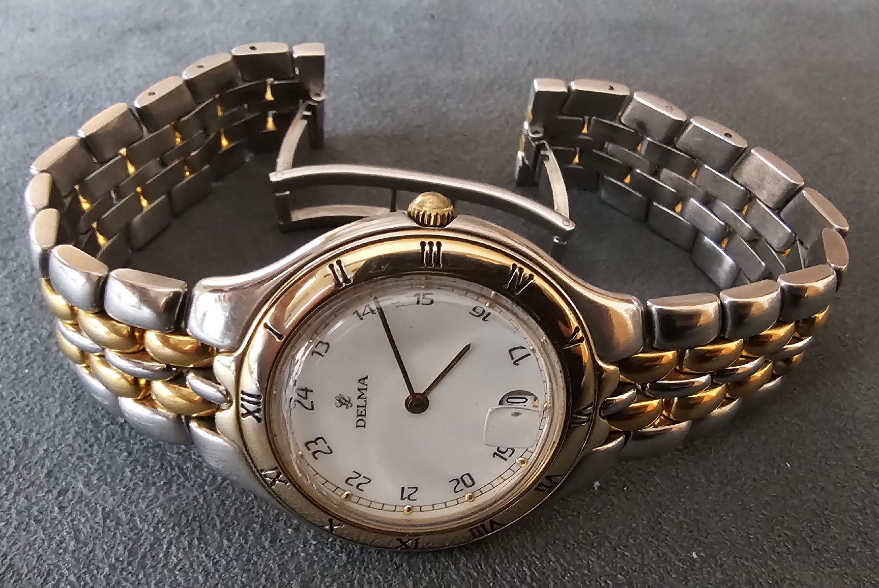 Delma Orologi: DELMA Swiss Made Elegante Herrenuhr 35 mm – Usato da Speicher venduto da Swisswtch 3