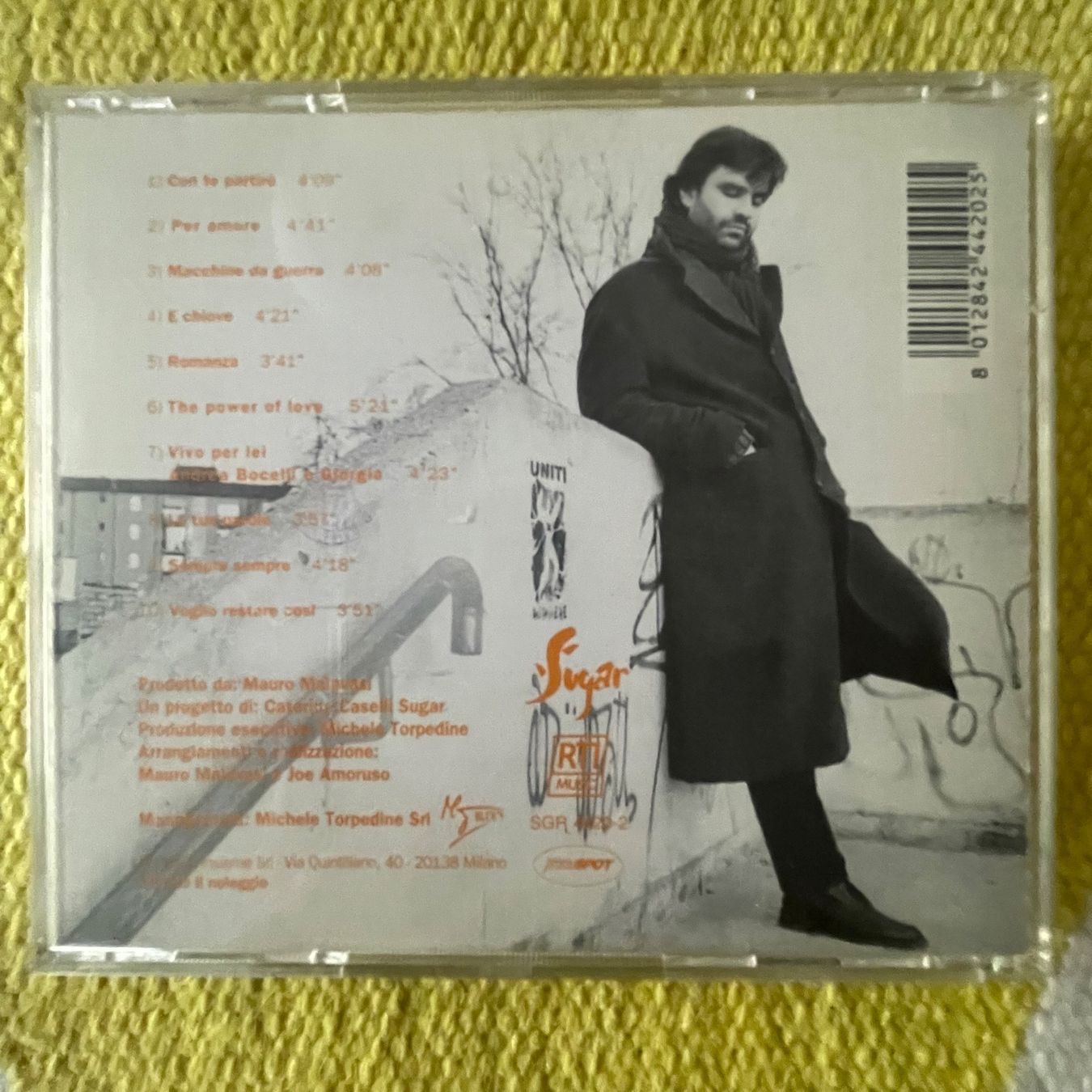 CD: ANDREA BOCELLI-BOCELLI – Usato da Rorschacherberg venduto da CD-Roli 1
