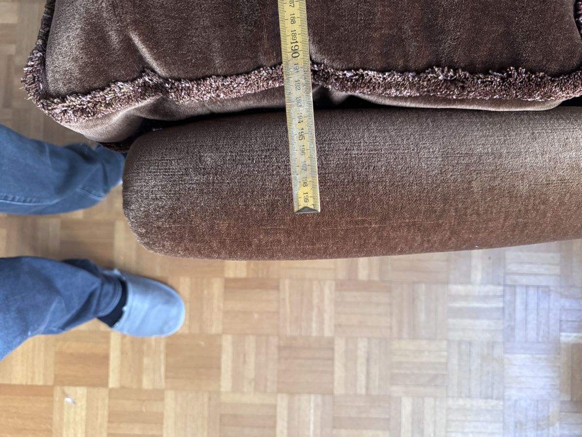 Divani: Schönes Vintage-Sofa, dunkelbraun – Usato da Zürich venduto da 2013tg 6