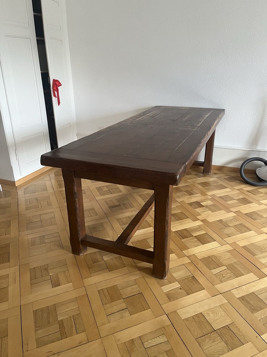 Tavoli: Massiver Holztisch 85x220 cm – Usato da Solothurn venduto da digimon_racingteam