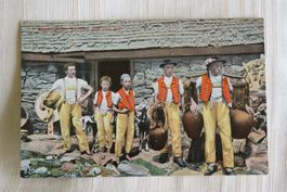 Appenzeller Sennen, Alp, Schellen, Ziegen, Tracht, Buder