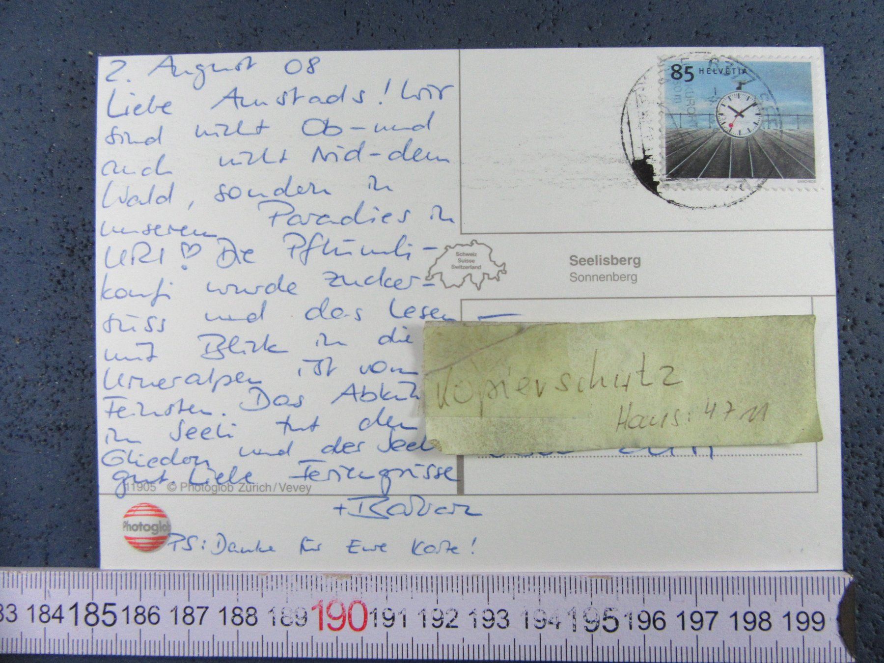 Cartoline postali: SEELISBERG SONNENBERG URI AK LUFTBILD – Usato da Ettingen venduto da Hausi4711 1