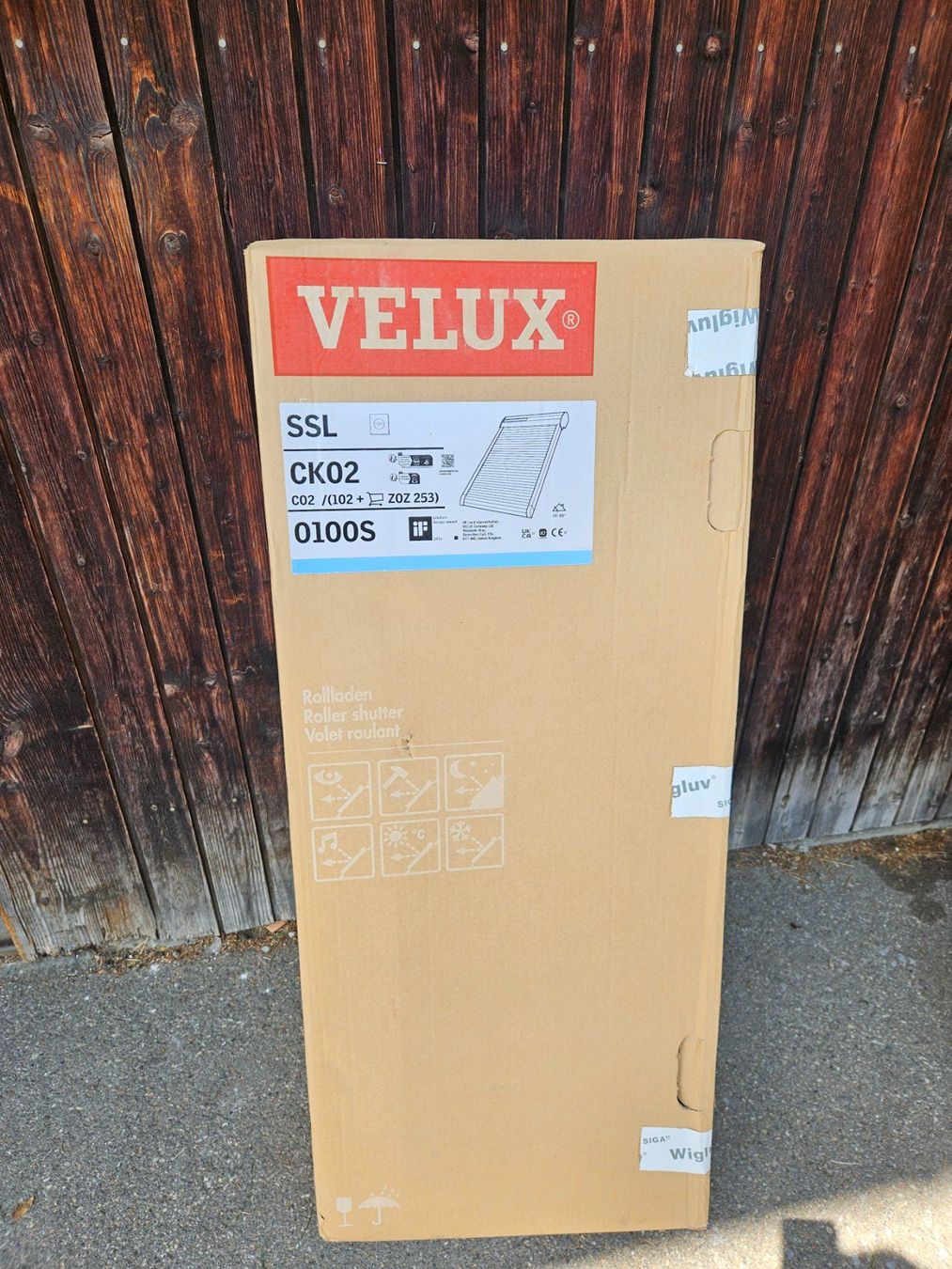 Velux Markisen: Velux Aussenrollladen – Neu und originalverpackt aus Goldingen von Kuehne_Holzbau