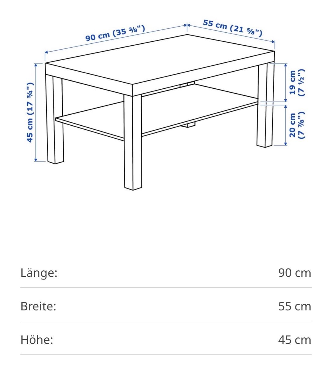Ikea Tavoli: Lack Couchtisch von Ikea – Usato da Luzern venduto da chi_jyf2 5