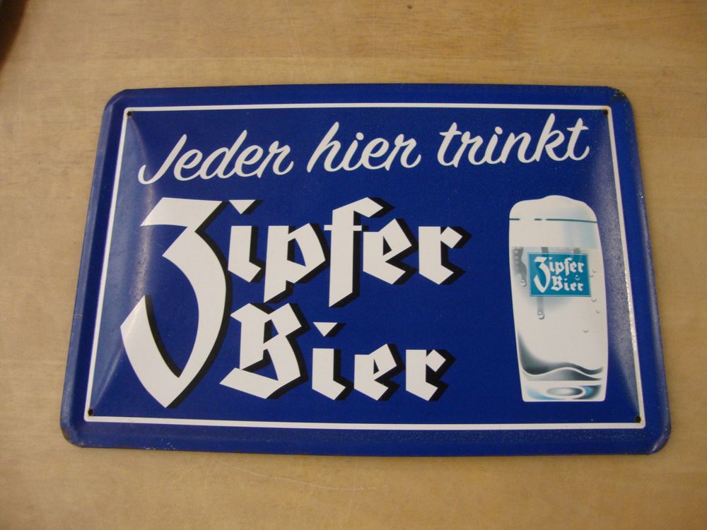 Schild Zipfer Bier Kaufen auf Ricardo