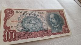 Banknote Chile 1970
