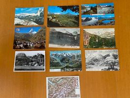 AK-PPC 10 Postkarten "Schweizer Berge" [102]