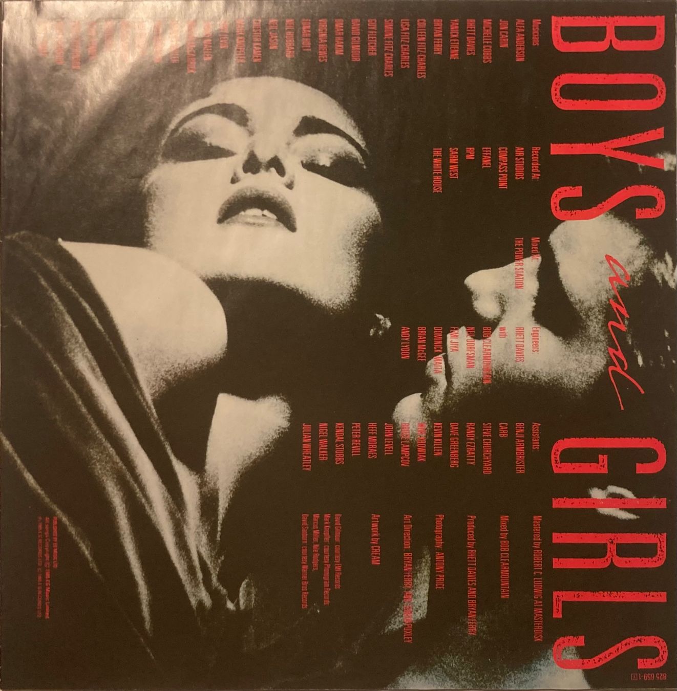 Dischi in vinile: BRYAN FERRY - BOYS AND GIRLS – Usato da Poliez-Pittet venduto da Newtown-Records 2