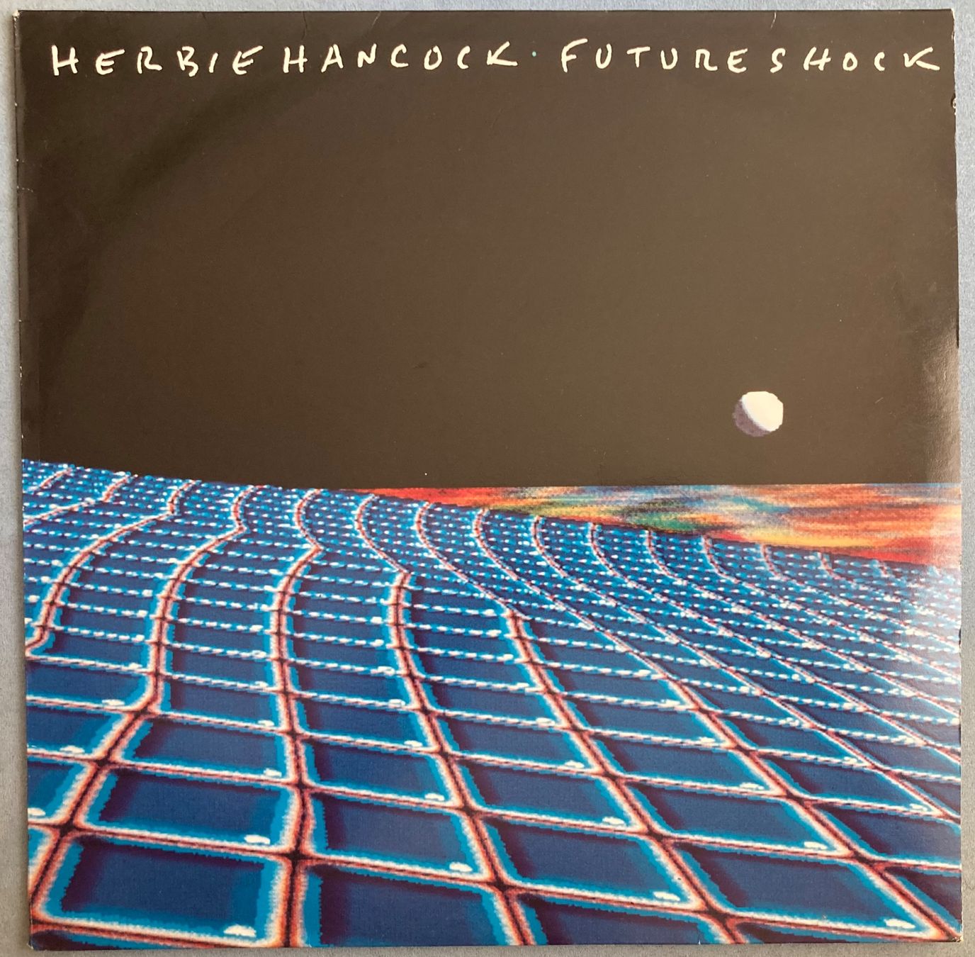 Dischi in vinile: HERBIE HANCOCK - FUTURE SHOCK – Usato da Poliez-Pittet venduto da Newtown-Records