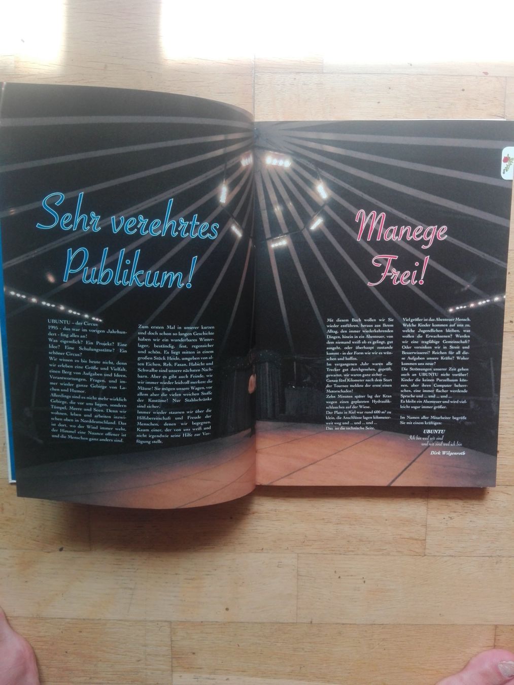Libri: Ubuntu - Der Circus   (Das Buch) – Usato da St.Gallen venduto da elk2023 4