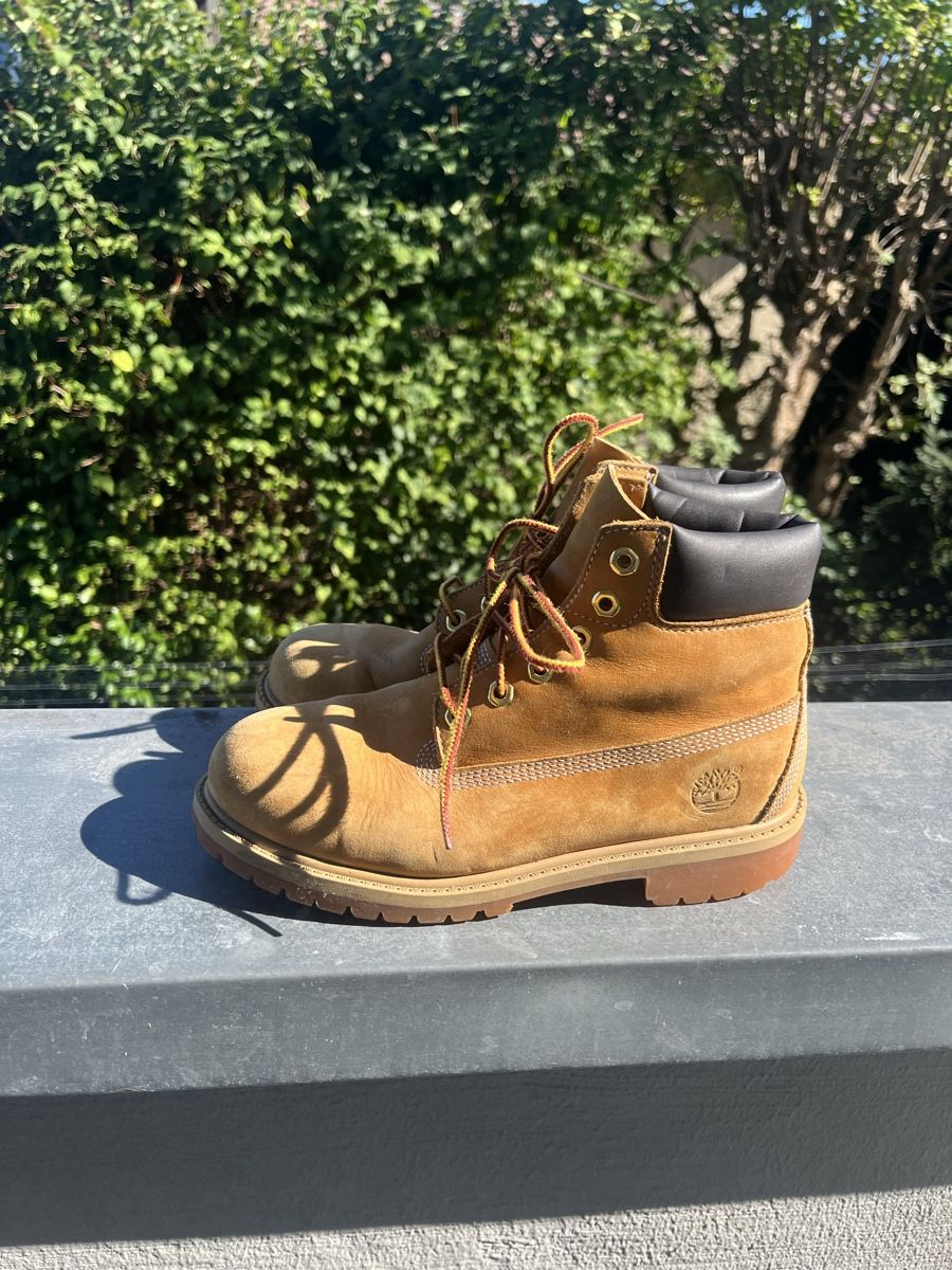 Timberland Scarpe per ragazzi: Timberland Stiefel hellbraun Grösse EU 35 – Usato da Horgen venduto da Raphael.heini 1