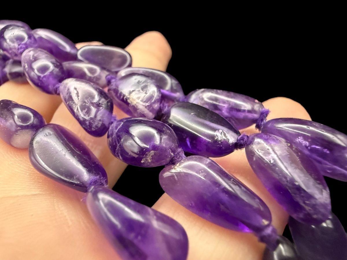 Catenine: Authentische Amethyst-Halskette – Usato da Lamone venduto da LaCantinaMagica 4