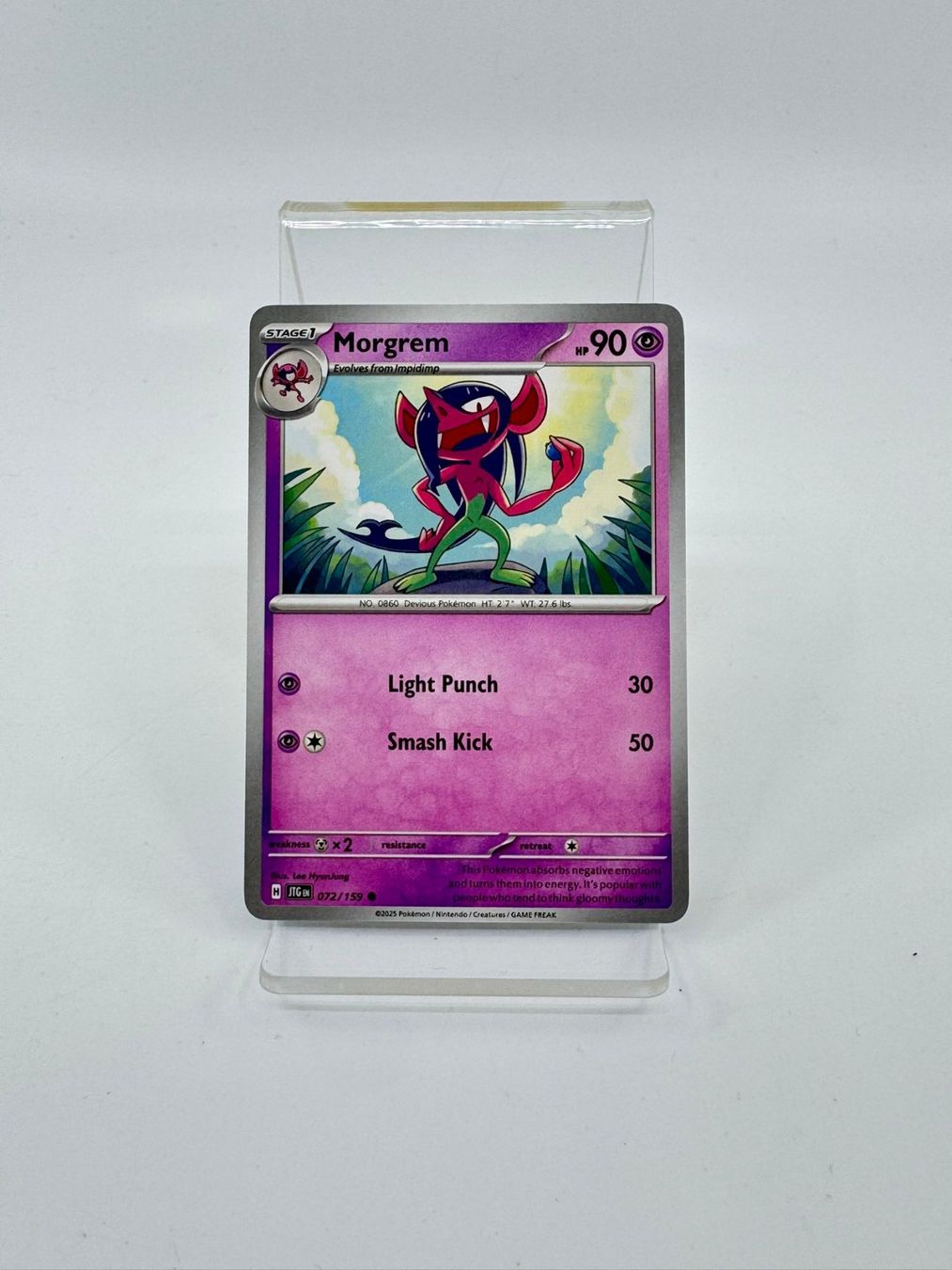 Pokémon Carte collezionabili: Pokemon Morgrem 072/159 – Usato da Herisau venduto da Pokemon2026