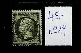 FRANCE  TIMBRE OBLITÉRÉ No 19 COTE 45 EUROS - T86