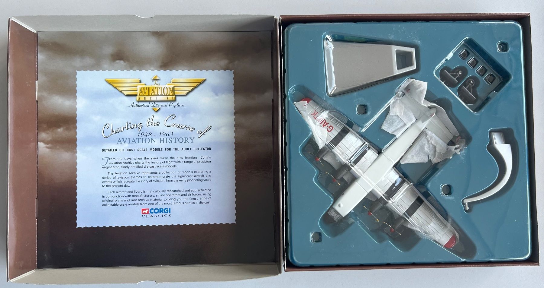 Corgi Toys Modellbausätze & Standmodelle: Corgi 47203 - Avro York Dan Air – Neu und originalverpackt aus Laufen von ric_9vmm 1