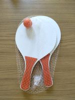 Original Holz Racket Set Beachball / Tennis