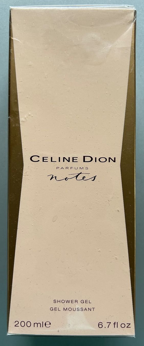 Duschen: Celine Dion "Notes" Duschgel 200ml - NEU – Neu und originalverpackt aus Zürich von Aengely