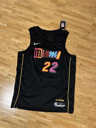 Nike NBA Miami Heat City Edition Jimmy Butler (Gr. XL, neu!)