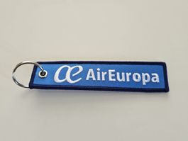 Schlüsselanhänger Air Europa / Remove Before Flight (NEU)