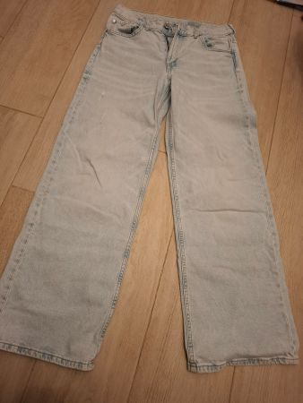Coole Wide Leg Jeans, hellblau, Grösse 164, Top Zustand
