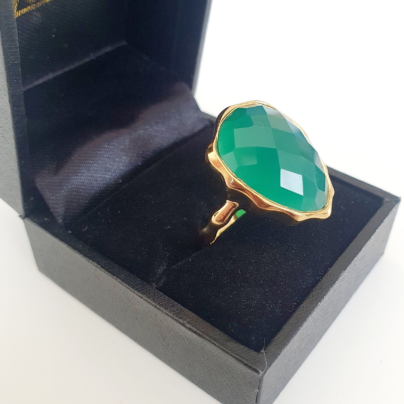 Anelli: Silber Ring 925 Silber vergoldet  gr. 20,3 mm – Usato da Kreuzlingen venduto da Wunderkiste123 2