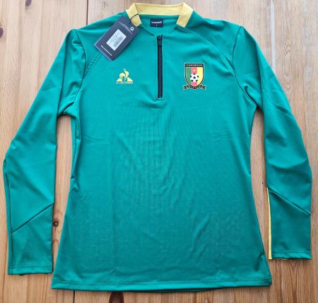 Trainingsoberteil Kamerun Le Coq Sportif NEU Gr. L Fussball
