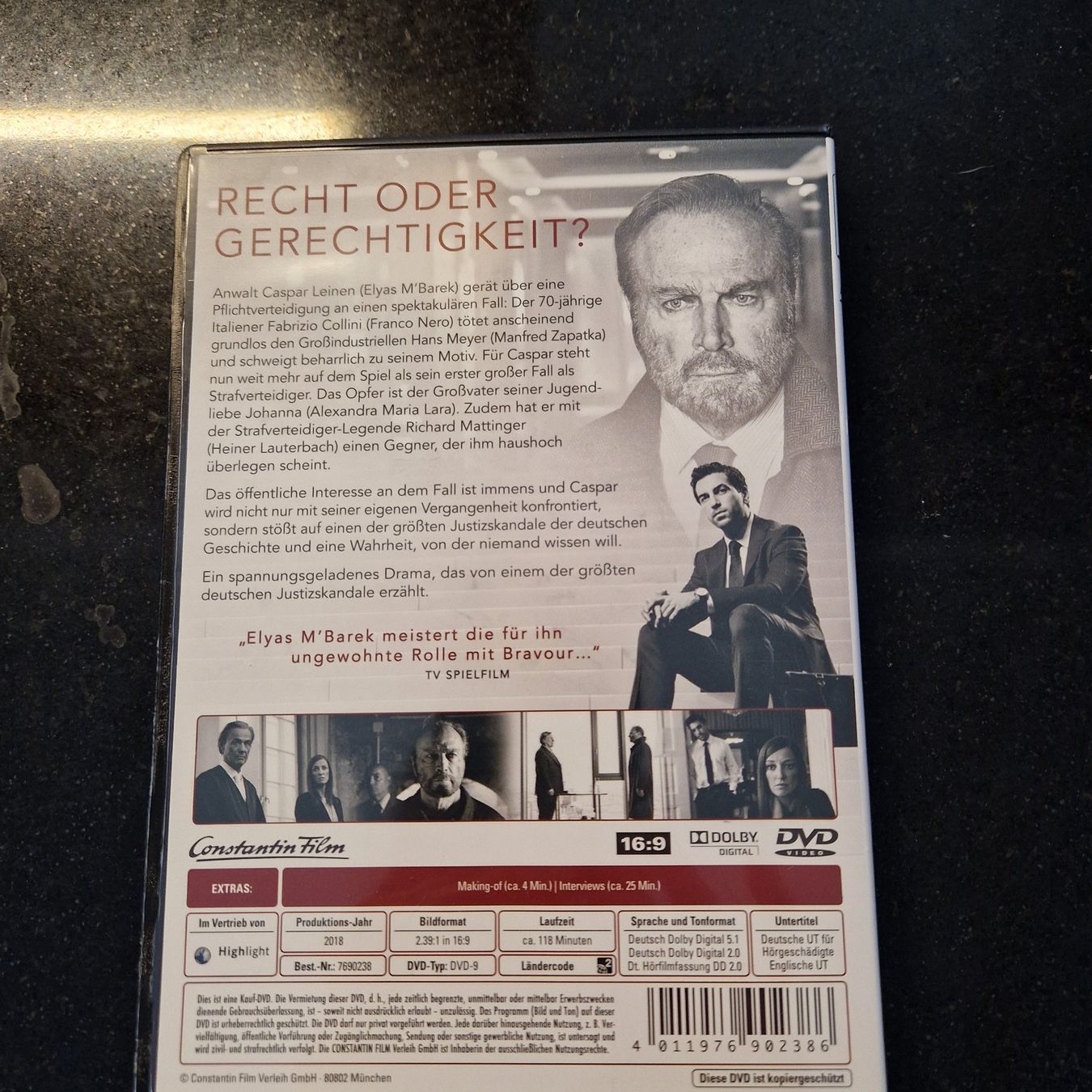 Tutti i DVDs: DVD, Der Fall collini – Usato da Gränichen venduto da sunchi07 1