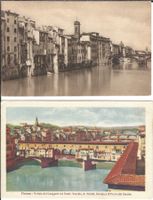 2 CPA Italie - Florence,  non circulées
