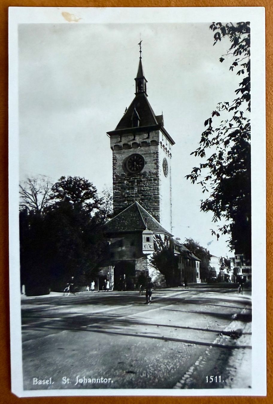 Ansichtskarten: Basel - St. Johanntor 1932 – Gebraucht aus Lutry von Ediego