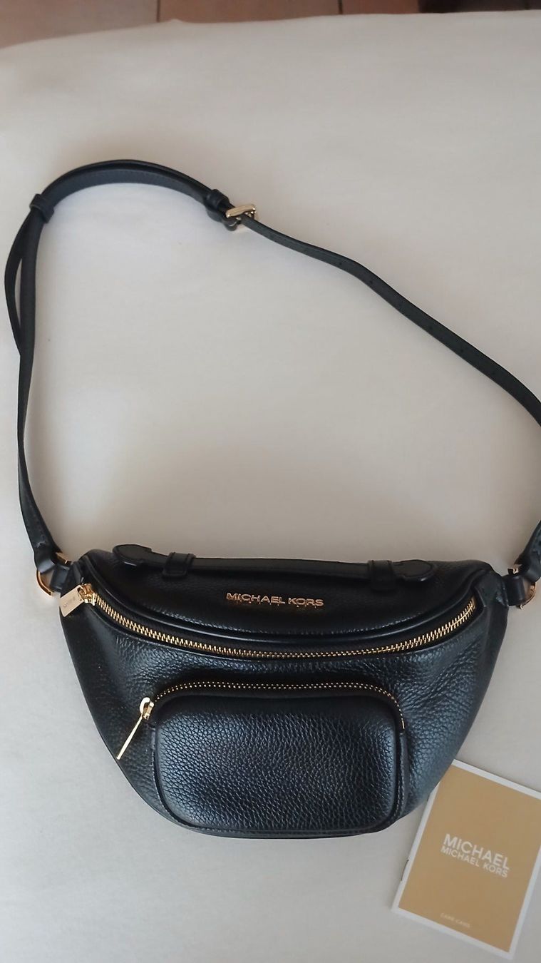 Michael Kors Borse da donna: NEW MICHAEL KORS LEDER MARSUPIO schwarz – Nuovo (secondo la descrizione) da Villa Luganese venduto da luxlady 4